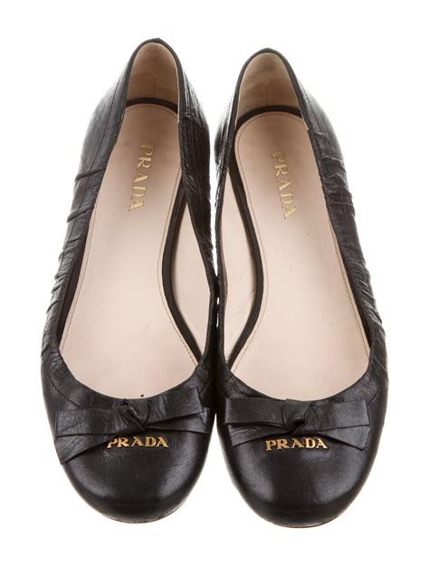 prada ballerina flat women's shoes|prada ballerina flats.